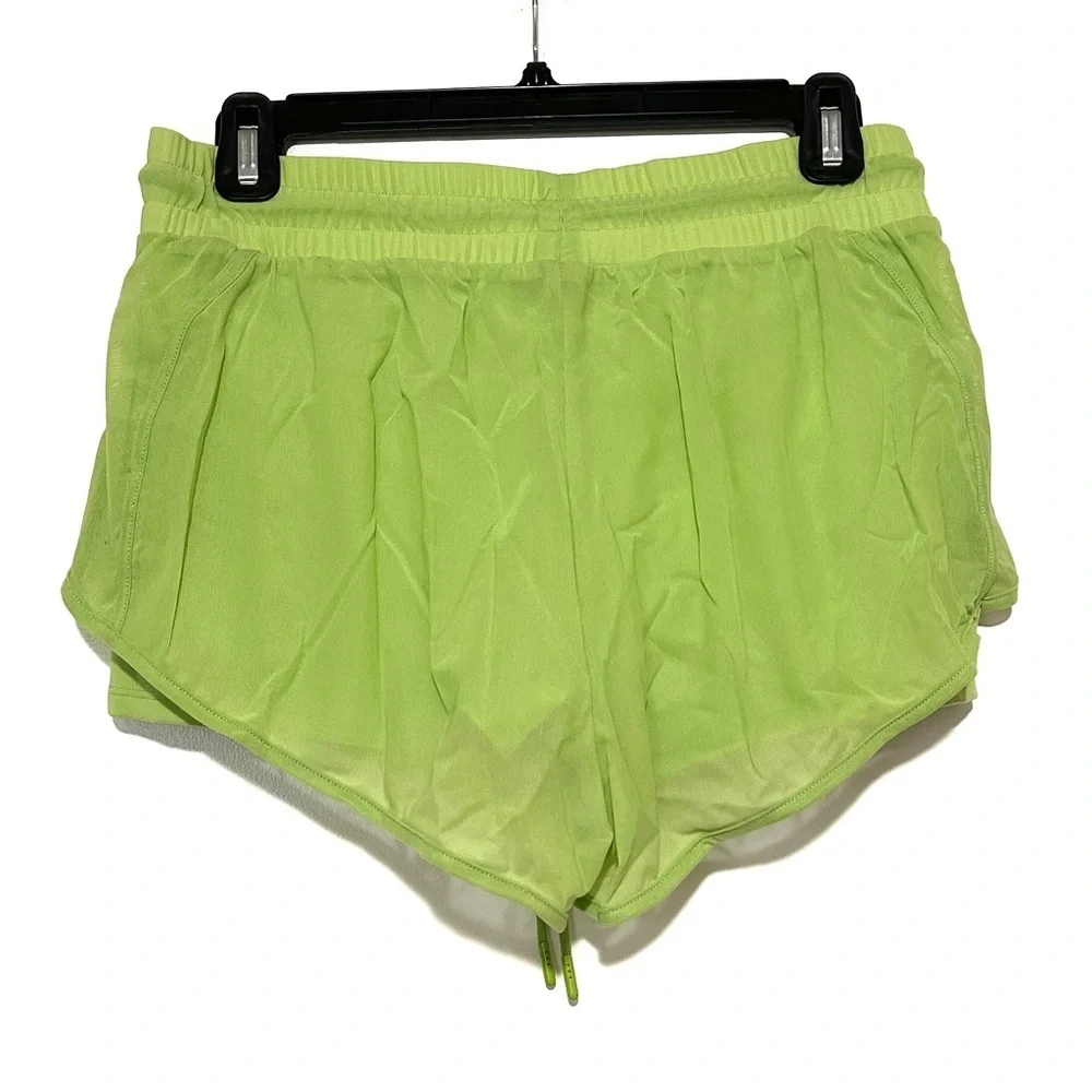 Alo Yoga Ambience Shorts Green Apple Small